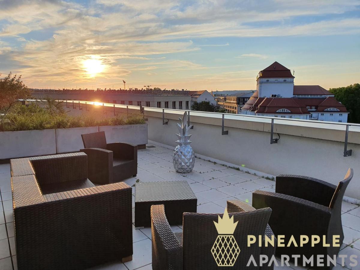 Pineapple Apartments Penthouse Am Zwinger - 162 Qm - 1X Free Parking Dresde Exterior foto